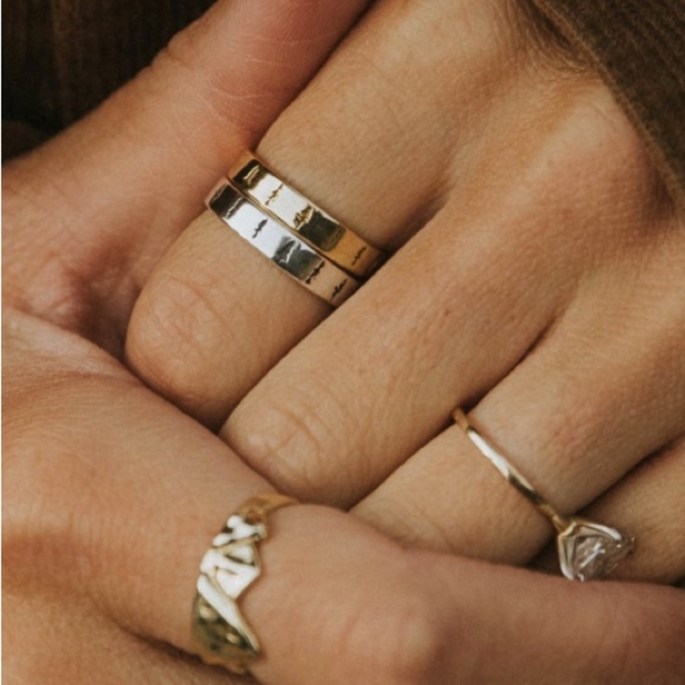 tristen ikaika the pines gold ring